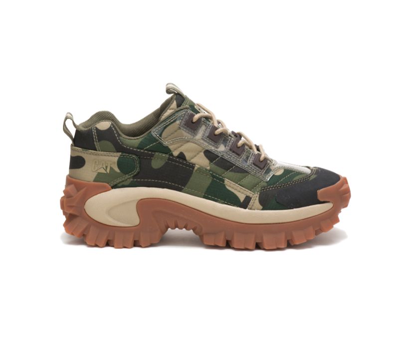 Caterpillar Intruder - Camouflage Sneakers Herre - Norge ( YKLBF-0362 )